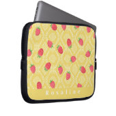 Strawberry Personalisiert Mustard Electronics Bag Laptopschutzhülle (Vorne Rechts)