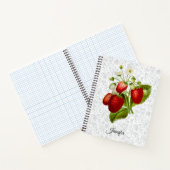 Strawberry Personalisiert Spiral Notebook Notizblock (Innenseite)