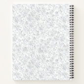 Strawberry Personalisiert Spiral Notebook Notizblock (Rückseite)