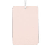 Strawberry Personalized Air Freshener Autolufterfrischer (Rückseite)