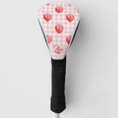 Strawberry Personalized Golf Head Cover Golf Headcover (Vorderseite)