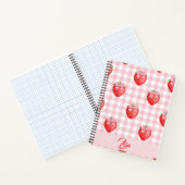 Strawberry Personalized Journal Notizblock (Innenseite)