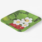 Strawberry-Pflanze Pappteller (Gewinkelt)