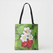 Strawberry-Pflanze Tasche (Vorderseite)