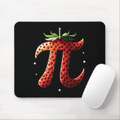 Strawberry Pi Day Funny Mathe Lehrer Student 3.14 Mousepad (Mit Mouse)