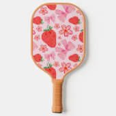 Strawberry Pickleball Paddle Coquette Strawberry (Rückseite)