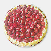 Strawberry Pie Food Magnet (Vorne)