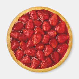 Strawberry Pie Magnet