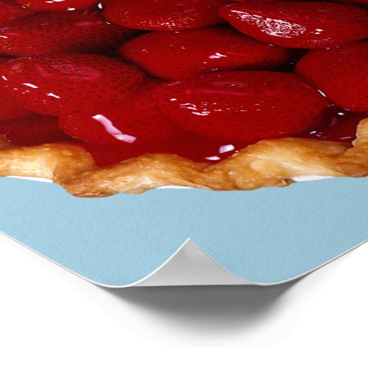 Strawberry Pie Poster (Ecke)
