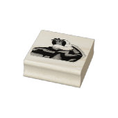Strawberry Pie Slice Brotbackery Dessert Gummistempel (Stempel)