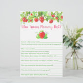 Strawberry Pink Floral, die Mommy Best Game kennt (Stehend Vorderseite)