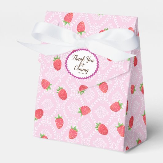 Strawberry Pink Gevor Box Geschenkschachtel (Vorderseite)