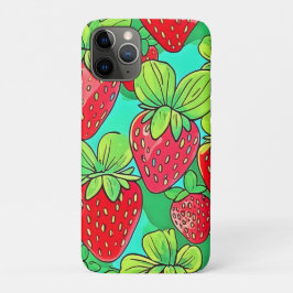 Strawberry Pop Art Pattern Case-Mate iPhone Hülle
