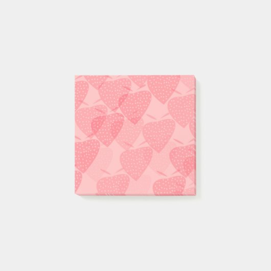 Strawberry Post it Notes Post-it Klebezettel (Vorderseite)