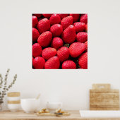 Strawberry Poster (Küche)