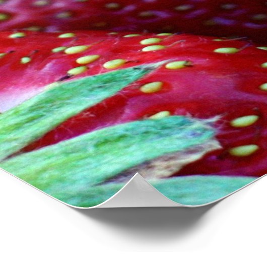 Strawberry Poster (Ecke)