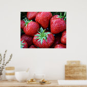 Strawberry Poster (Küche)