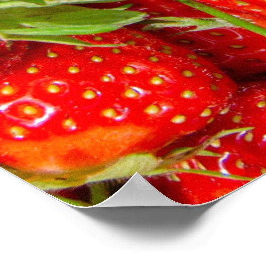 Strawberry Poster (Ecke)