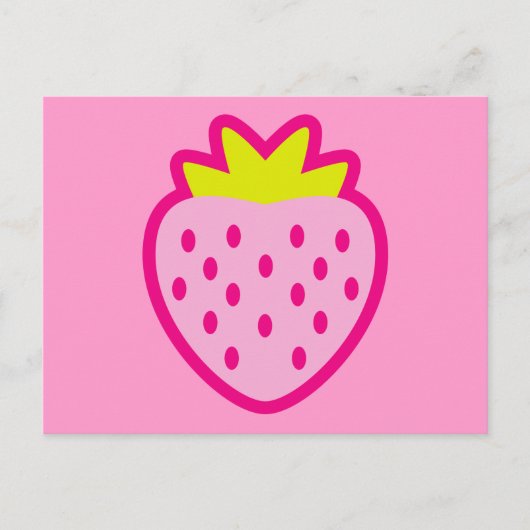 STRAWBERRY POSTKARTE (Vorderseite)