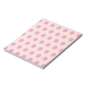 Strawberry Print Notizblock (Rotiert)