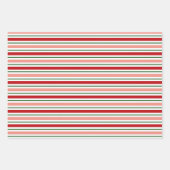 Strawberry Print/Pattern Wrapping Paper Sheets Geschenkpapier Set (Vorderseite 2)