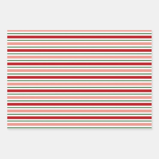 Strawberry Print/Pattern Wrapping Paper Sheets Geschenkpapier Set (Vorderseite 2)