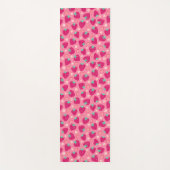 Strawberry Rainbow Daisy-Muster Yogamatte (Vorderseite)