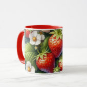 Strawberry Red Berry Combo Tasse (Vorderseite Links)