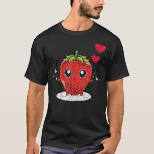 Strawberry Red Berry Summer Frucht Niedlich Strawb T-Shirt
