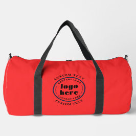 Strawberry Red Company Logo Business Werbeaktion Duffle Bag
