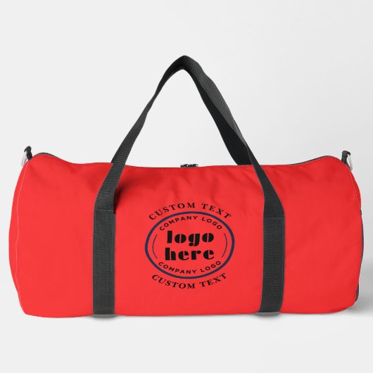 Strawberry Red Company Logo Business Werbeaktion Duffle Bag (Vorderseite)