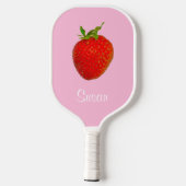 Strawberry Red Pink 4Susan Pickleball Schläger (Rückseite)
