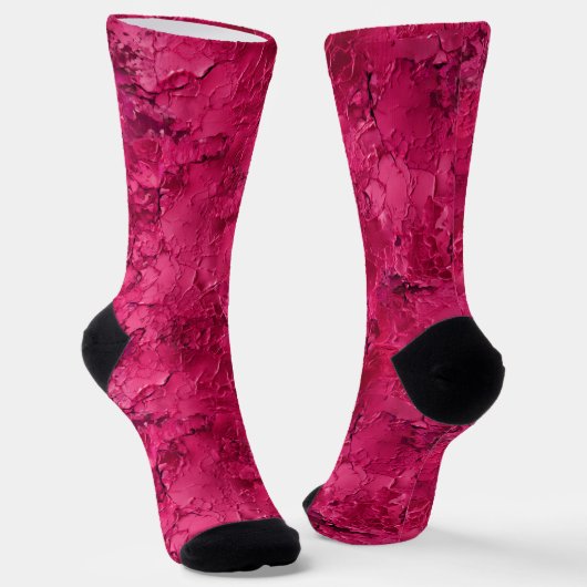 Strawberry Red Socken (Gewinkelt)