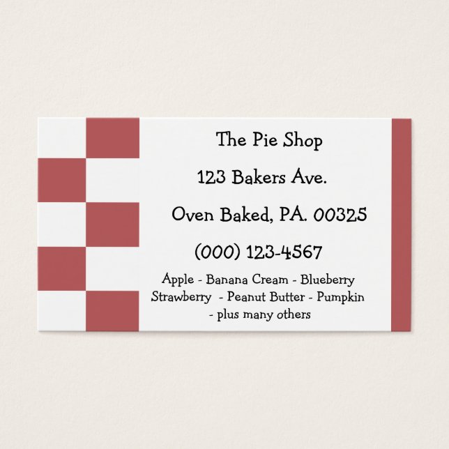 Strawberry Rhubarb Pie Colors (Vorderseite)