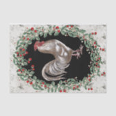 Strawberry Rooster One Seidenpapier (Vorderseite)