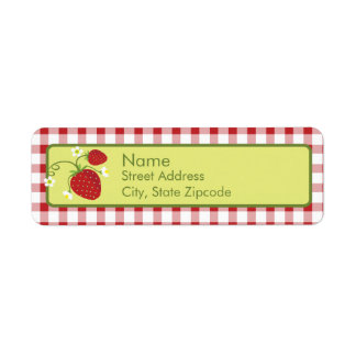 Strawberry-Rücksendeadresse
