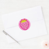 STRAWBERRY RUNDER AUFKLEBER (Umschlag)
