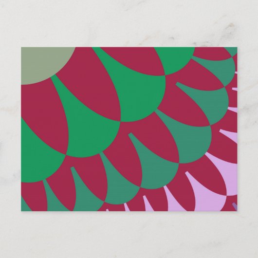 Strawberry Scales Postkarte (Vorderseite)