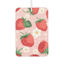 Strawberry Scent Car Air Freshener