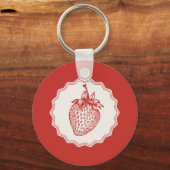 Strawberry Schlüsselanhänger (Rückseite)