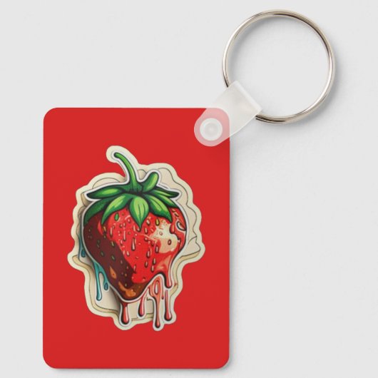 Strawberry Schlüsselanhänger (Rückseite)