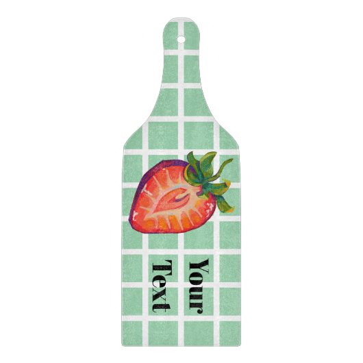 Strawberry schneidebrett (Vorderseite)