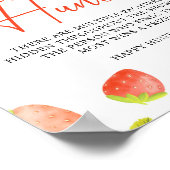 Strawberry Schnuller Hunt Berry Sweet Baby Showroo Poster (Ecke)