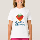 Strawberry Sensations, Sweet and Stylish Designs w T-Shirt (Vorderseite)