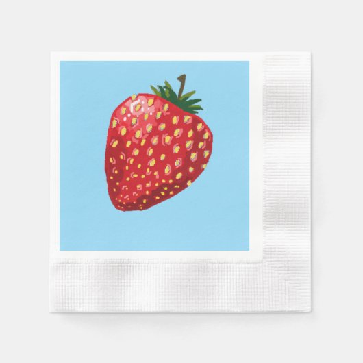 Strawberry Serviette (Vorderseite)