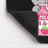 Strawberry Shake Strawberry Milk Kat Kawaii Neko A Mousepad (Ecke)