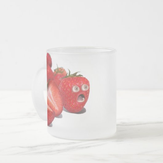 Strawberry Shock Mattglastasse (Vorderseite Links)