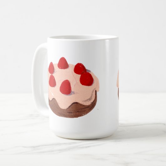 Strawberry Shortcake Kaffeetasse (Vorderseite Links)
