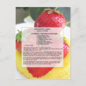 Strawberry Shortcake Postkarte (Vorderseite)