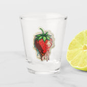 Strawberry Shot Glass Schnapsglas (Vorderseite)